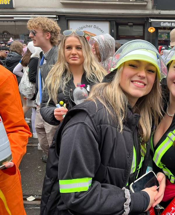 Weiberfastnacht (8. Februar 2024) war ziemlich verregnet.