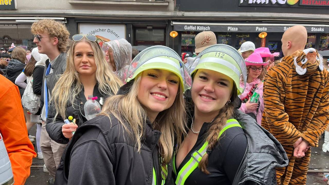 Weiberfastnacht (8. Februar 2024) war ziemlich verregnet.