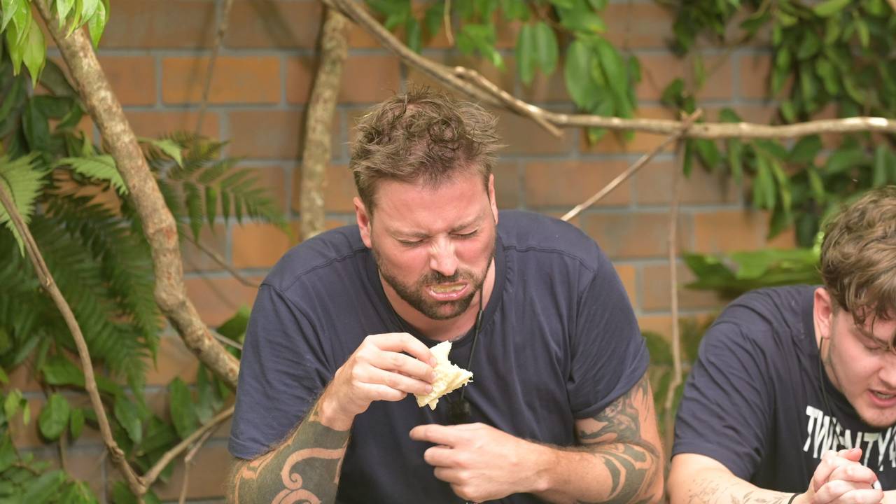 RTL-Schauspieler Felix von Jascheroff im Januar bei der Dschungelprüfung „Bahres Für Gares“.
