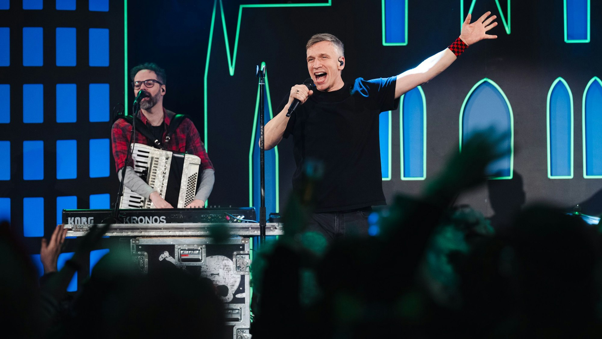 Sänger der populären Kölner Musikgruppe Kasalla.