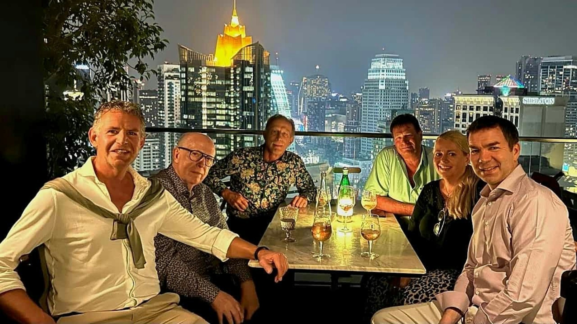 Daum und Calmund in Bangkok.