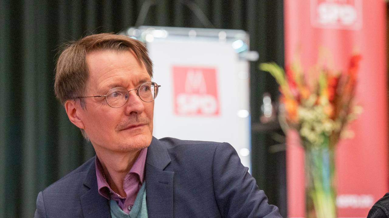 Karl Lauterbach beim Kölner SPD-Parteitag
