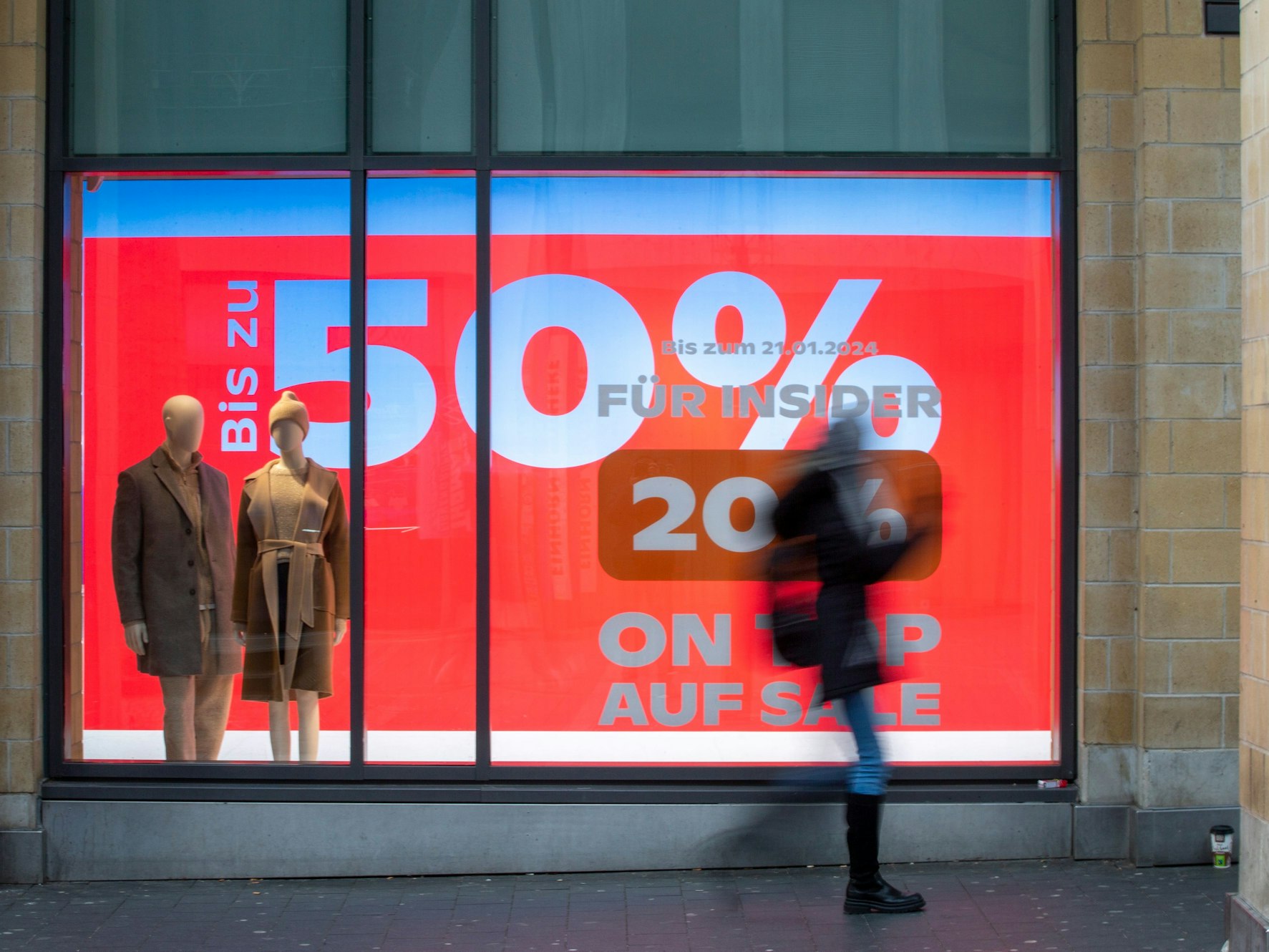 Die Sanierung bei P&C ist geschafft. Nun sind Änderungen geplant. Unser Foto zeigt eine Filiale in Bonn Anfang Januar.