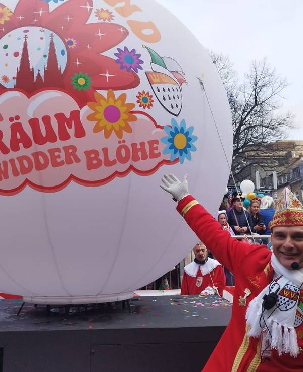 Das neue Motto für die Karnevalssession 2025.