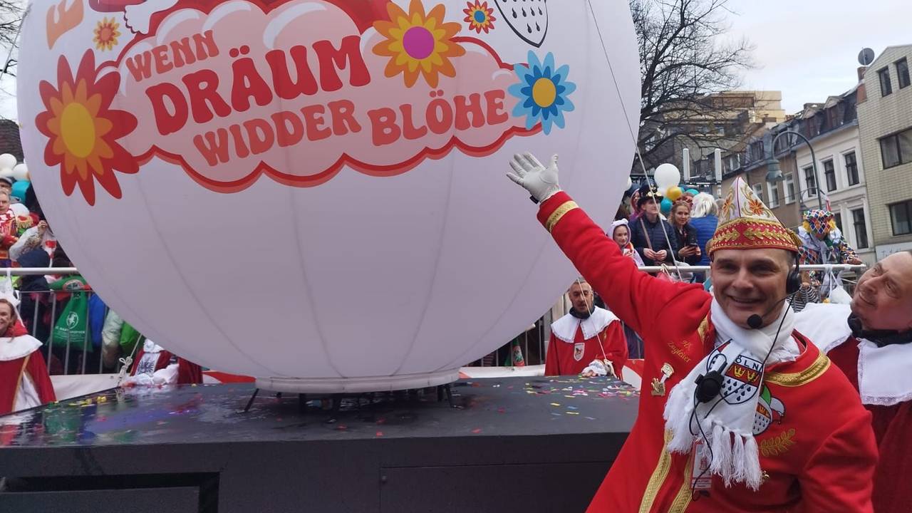 Das neue Motto für die Karnevalssession 2025.