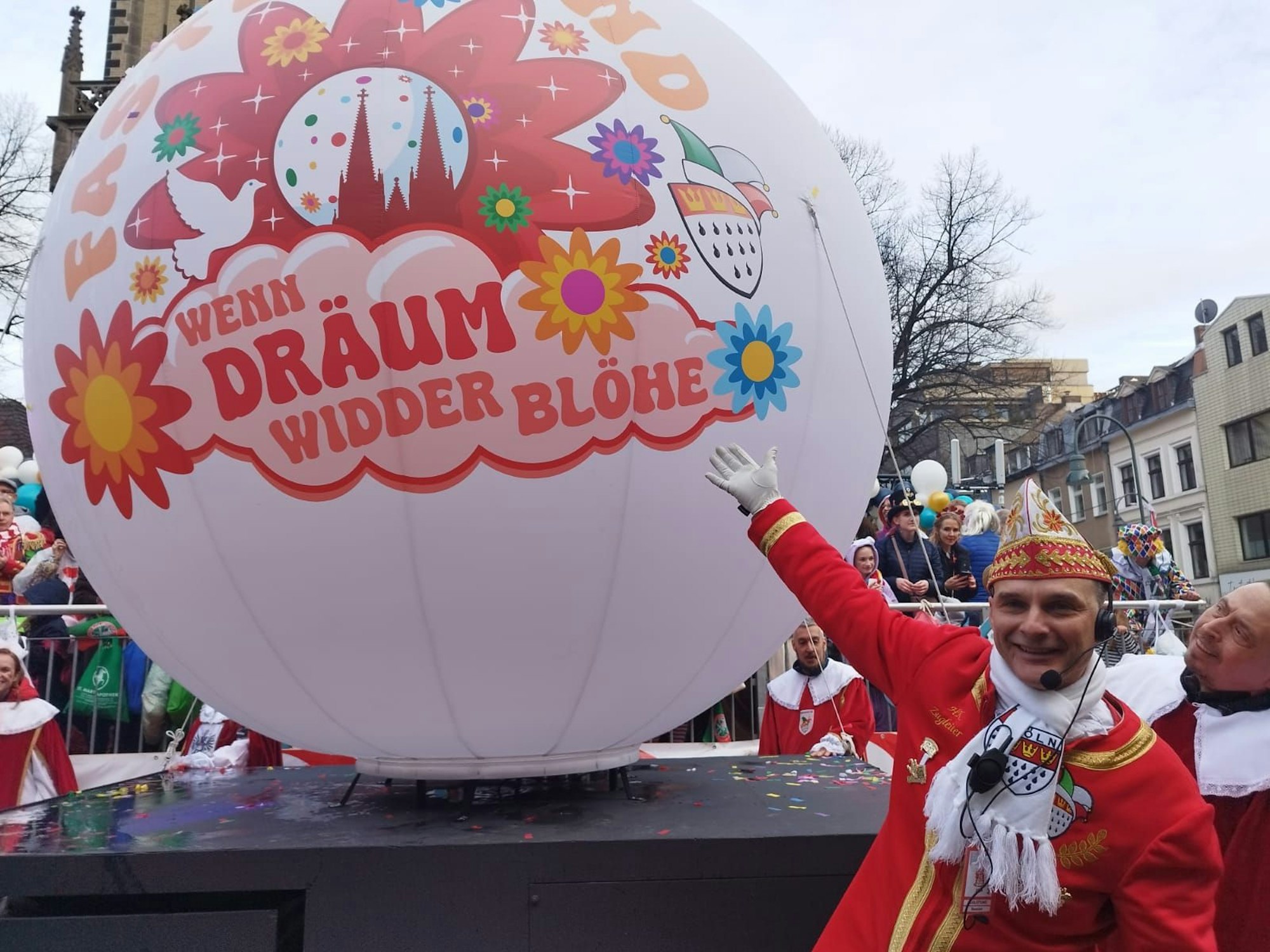 Das neue Motto für die Karnevalssession 2025.