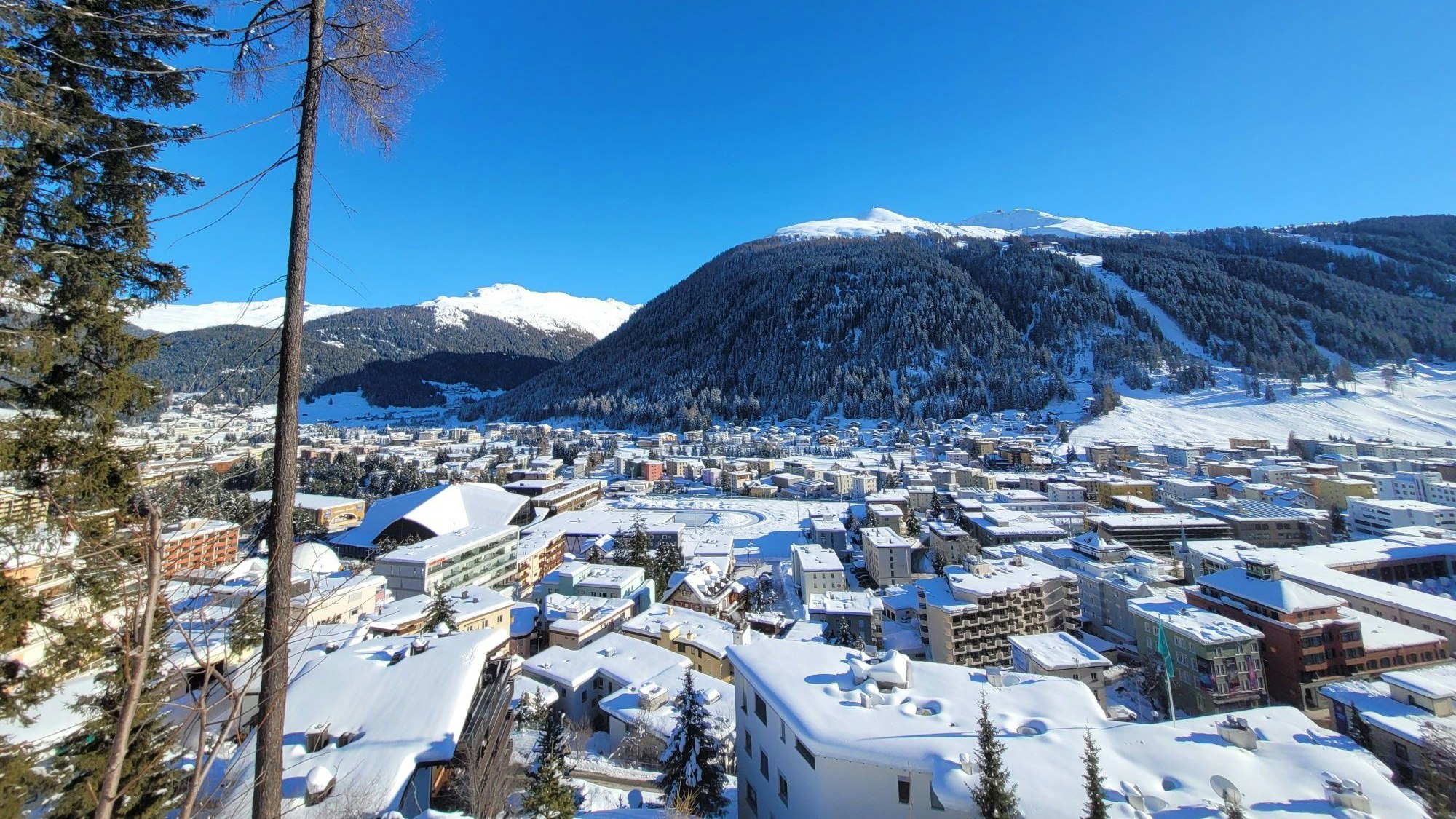 Davos im Januar 2024