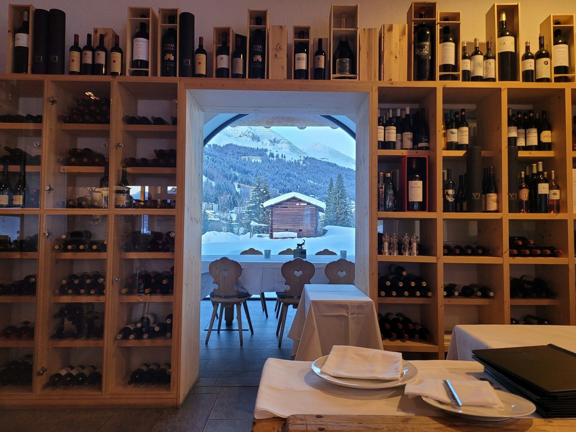 Davos im Januar 2024