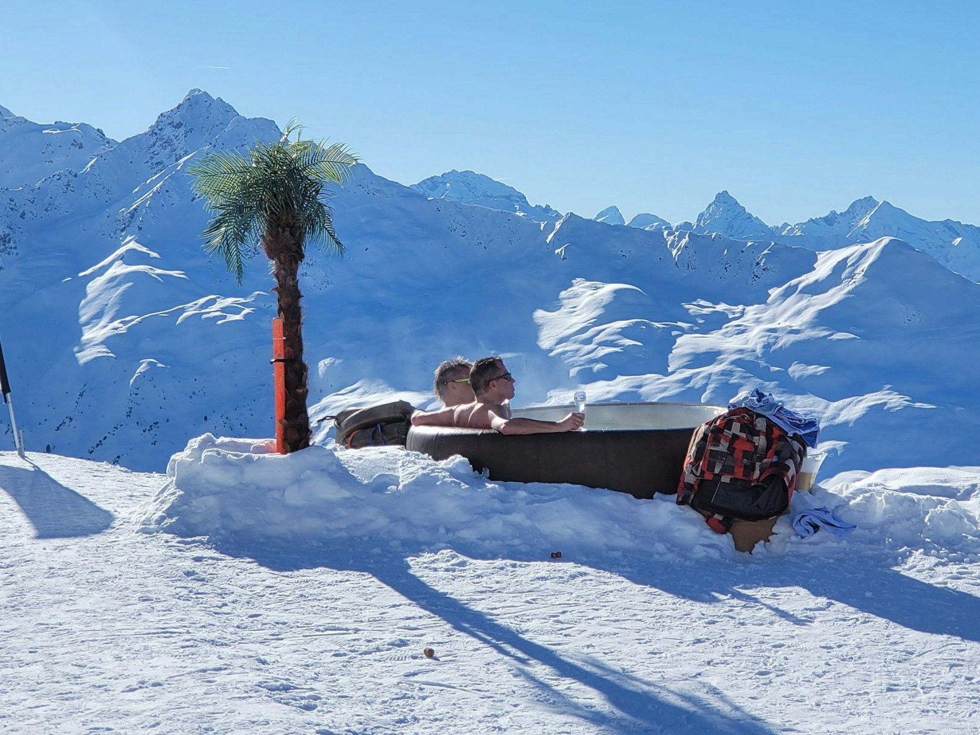 Davos im Januar 2024