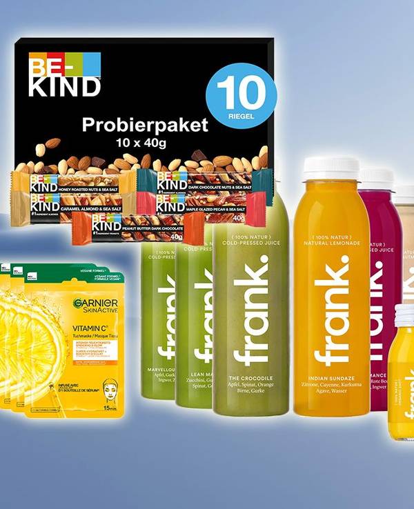 Alternativen und Möglichkeiten für die Fastenzeit wie Saftkur, gesunde Snacks, Masken und vieles mehr