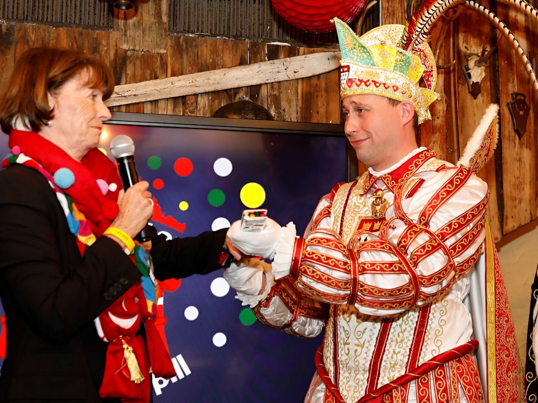 Prinz Sascha und Henriette Reker.