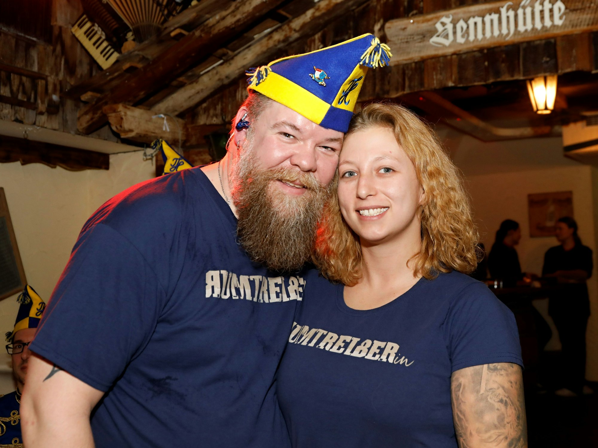 Timo Hamacher mit Freundin Jana.