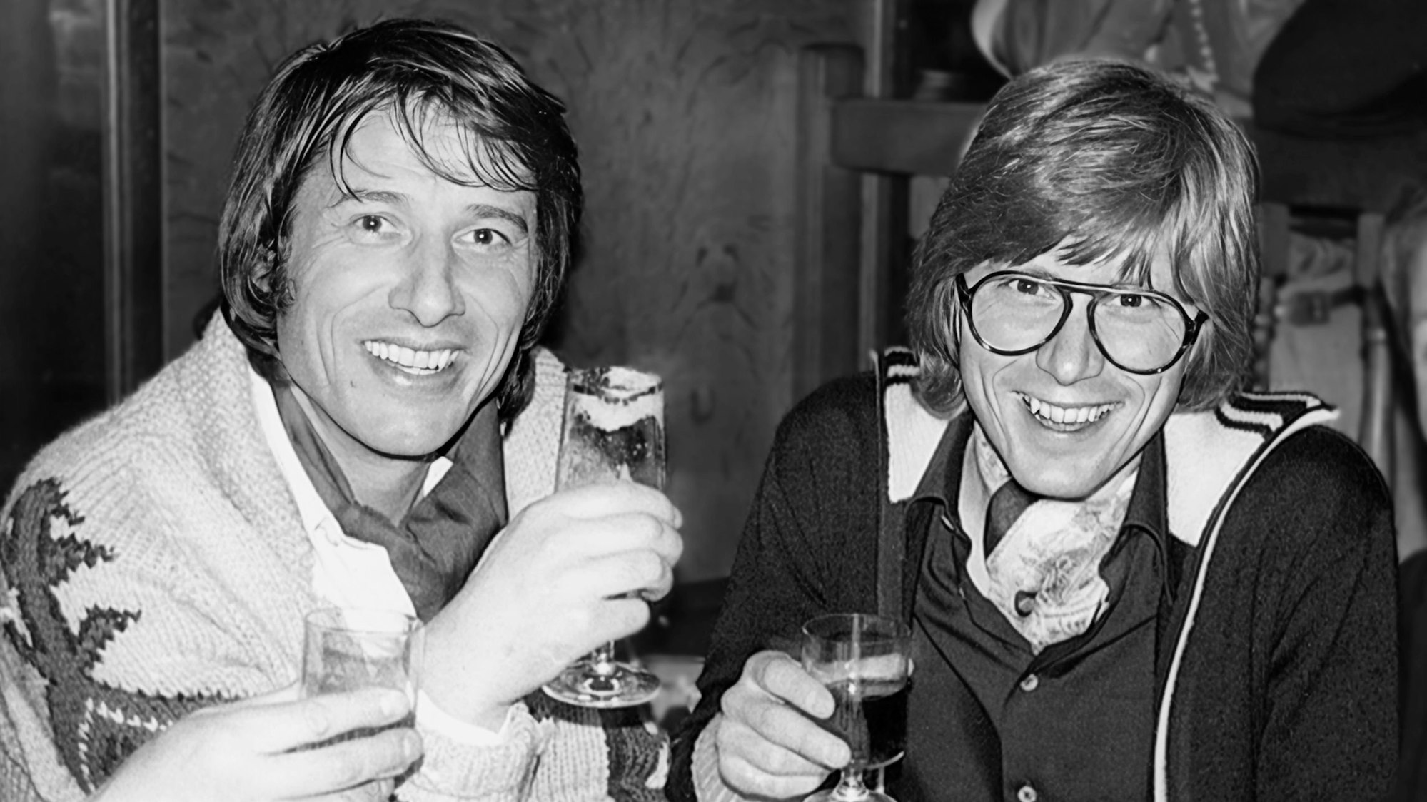 Udo Jürgens mit Wolfgang Hofer.