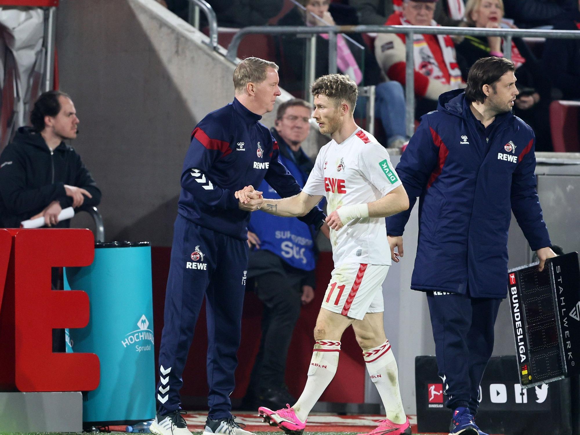 FC-Kapitän Florian Kainz wurde am Freitag (16. Februar 2024) gegen Bremen mal wieder früh ausgewechselt.