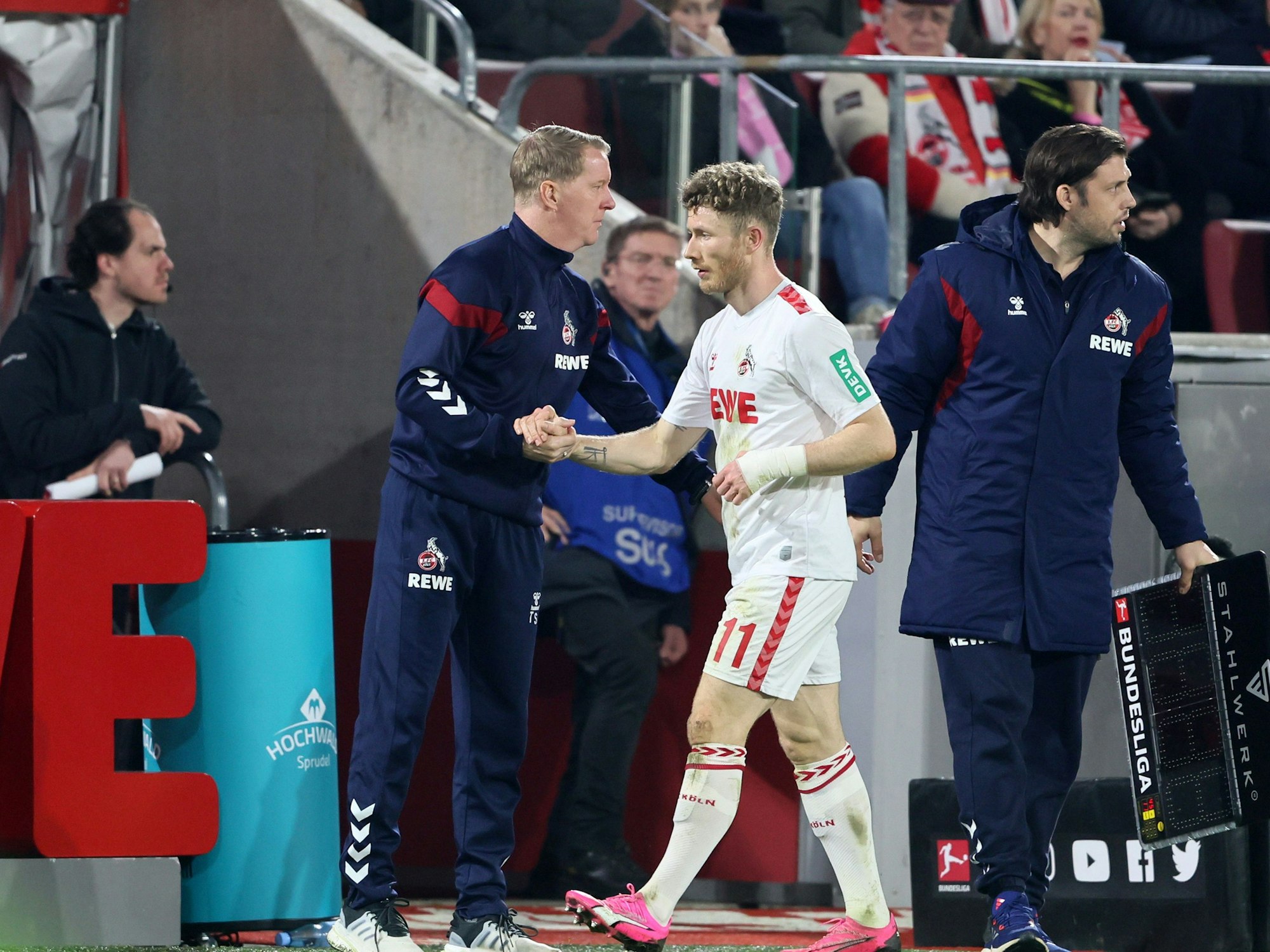 FC-Kapitän Florian Kainz wurde am Freitag (16. Februar 2024) gegen Bremen mal wieder früh ausgewechselt.