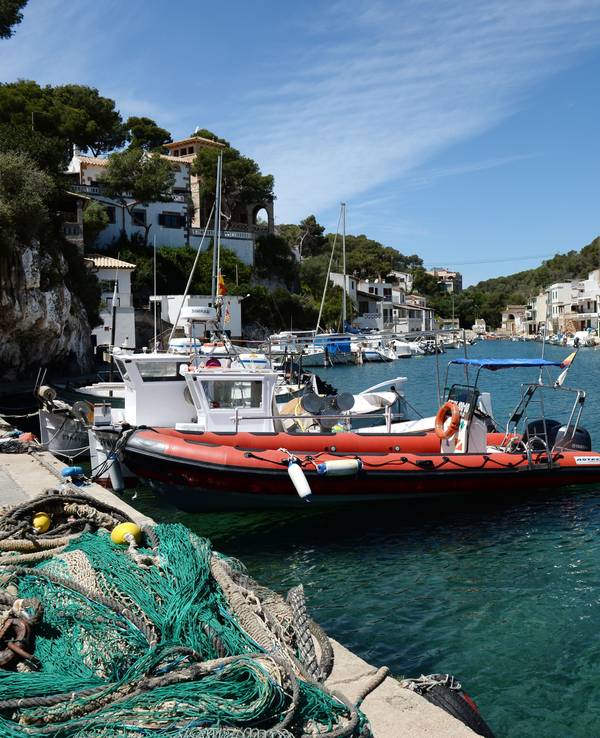 Das Symbolfoto zeigt die Bucht Cala Figuera bei Santanyi auf Mallorca.