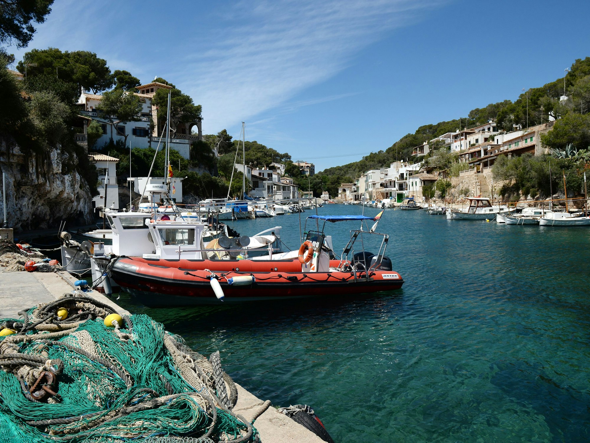 Das Symbolfoto zeigt die Bucht Cala Figuera bei Santanyi auf Mallorca.