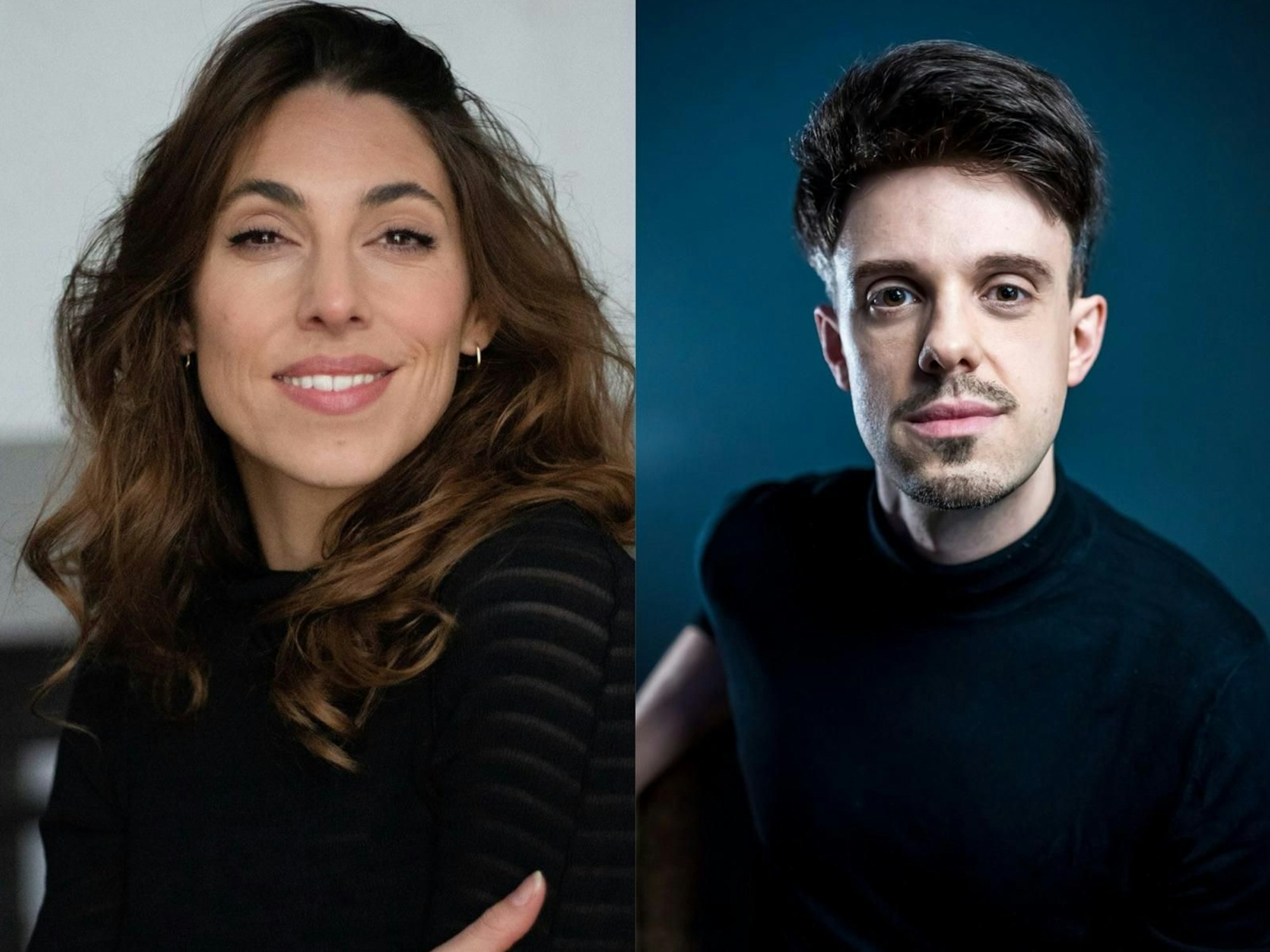 Portaits von Marcella Adema und Jonas Hein.