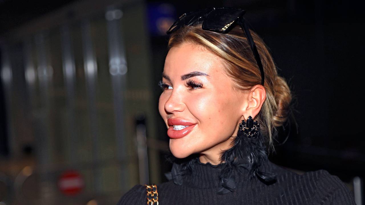 Kim Virginia bei der Rückkehr der Dschungelcamp-Kandidaten der RTL Reality-TV-Show „Ich bin ein Star – holt mich hier raus“ aus Australien auf dem Flughafen Frankfurt am Main.