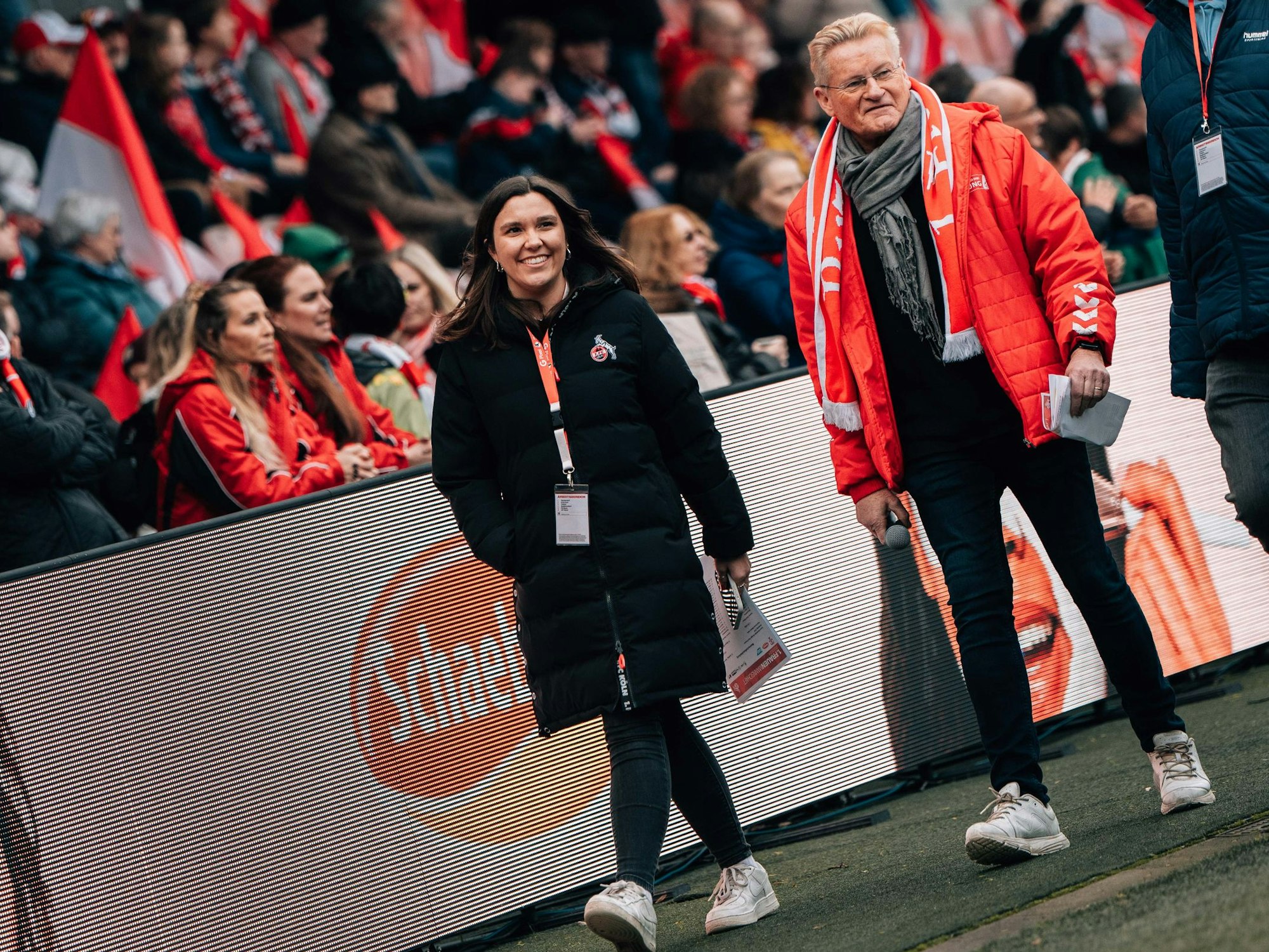 Michael Trippel an der Seite von Svenja Hein.