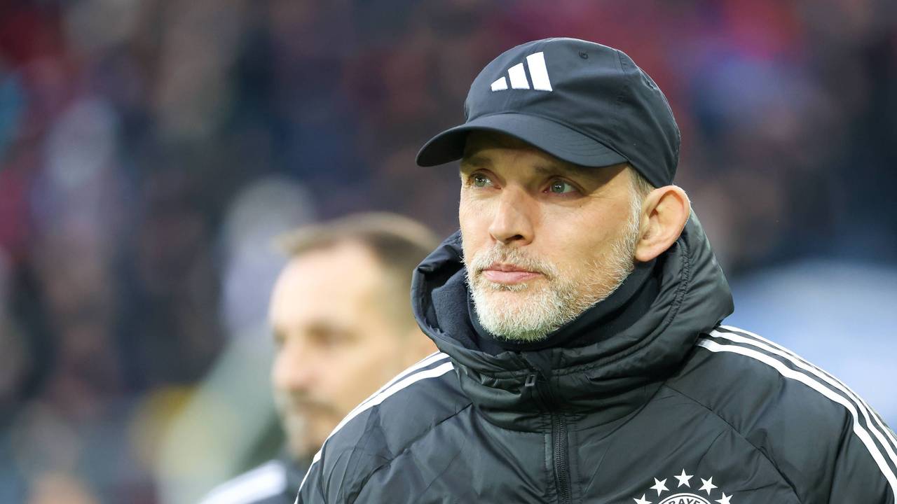 Thomas Tuchel am Seitenrand beim Achtelfinal-Hinspiel der Champions League bei Lazio Rom.