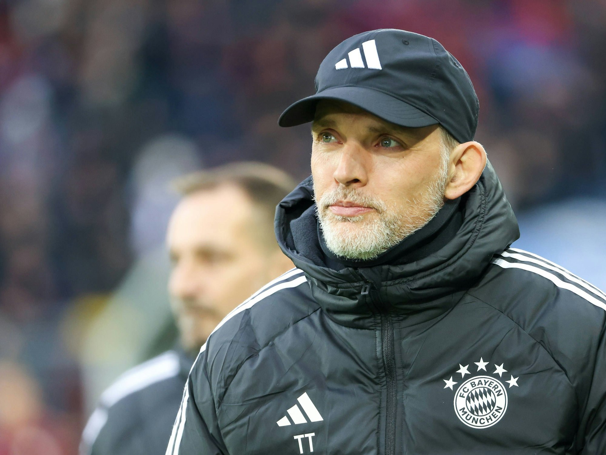 Thomas Tuchel am Seitenrand beim Achtelfinal-Hinspiel der Champions League bei Lazio Rom.