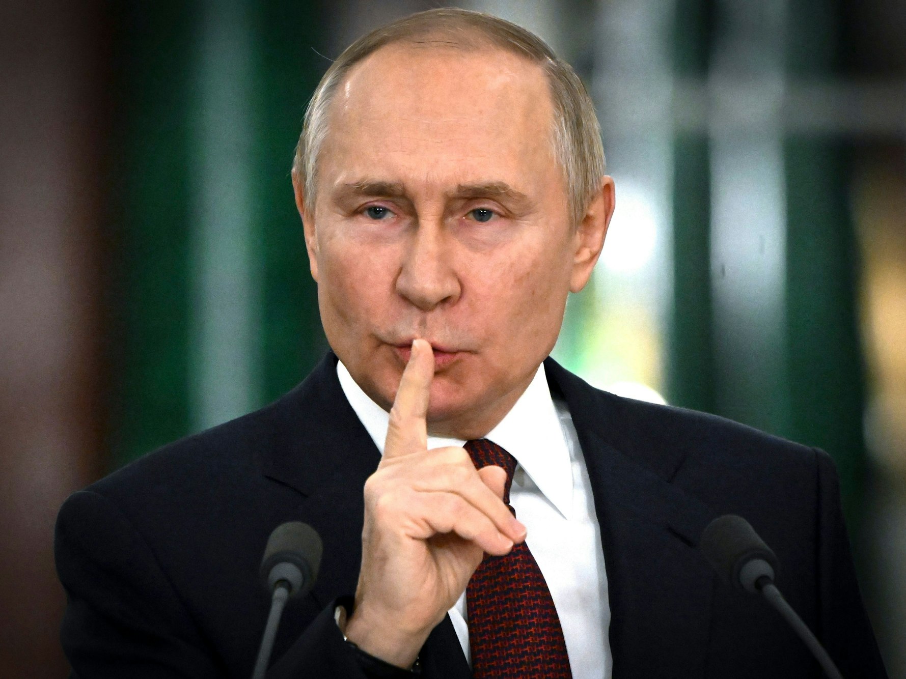 Putin im Dezember 2022 im Kreml: Russlands Krieg gegen die Ukraine jährt sich in diesem Jahr zum zweiten Mal.