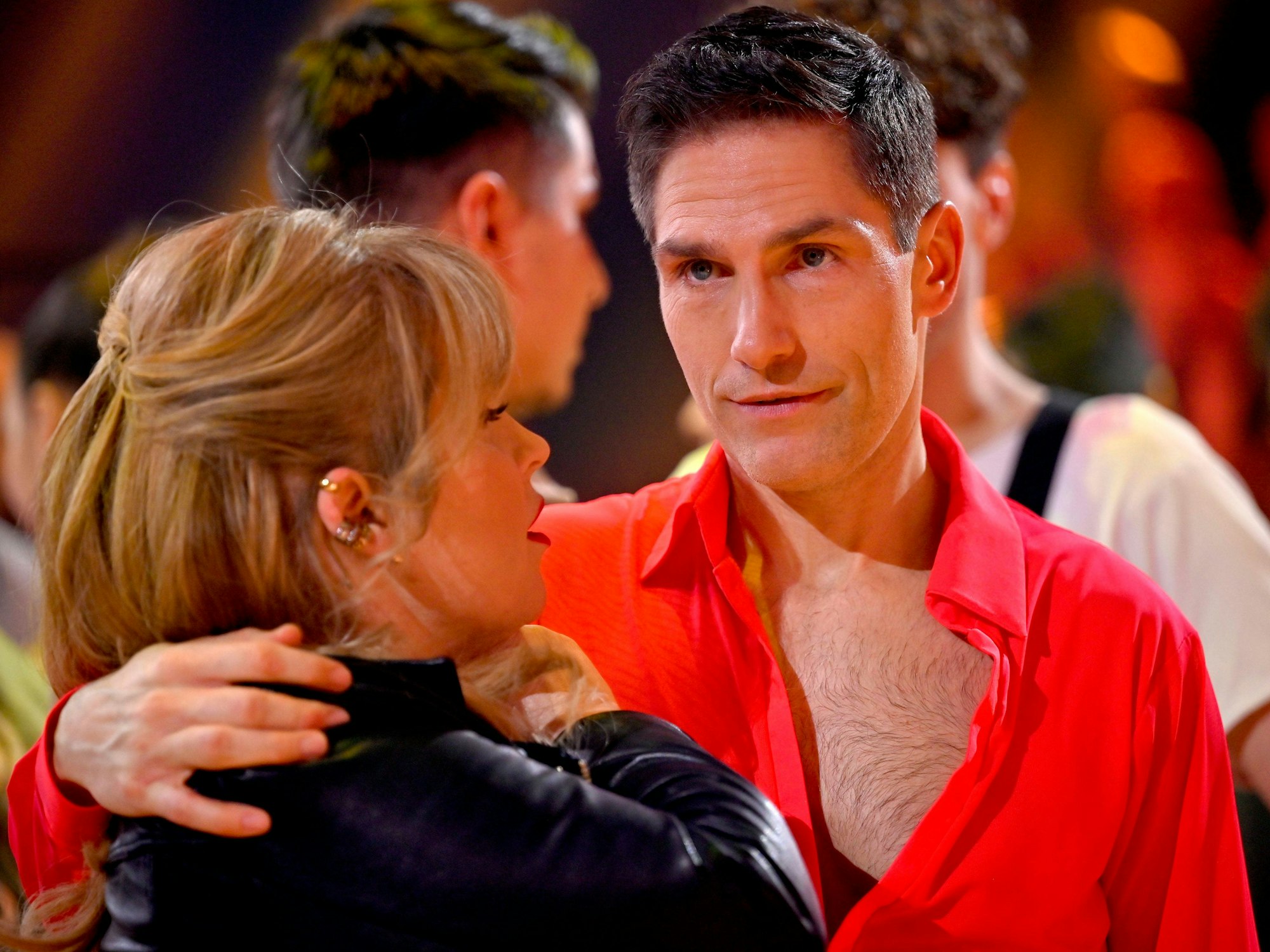 Maite Kelly und Christian Polanc in der neunten Live-Show der 16. Staffel der RTL-Tanzshow „Let's Dance“ im MMC Coloneum.