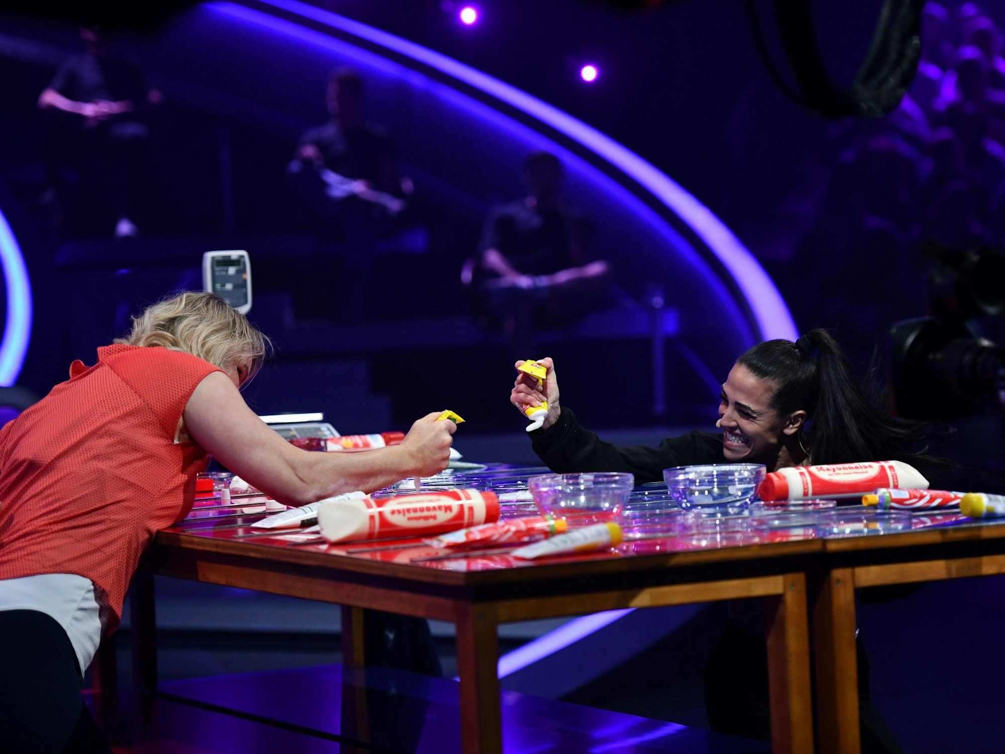 Hilde Gerg und Elena Miras im Duell bei „Schlag den Besten“
