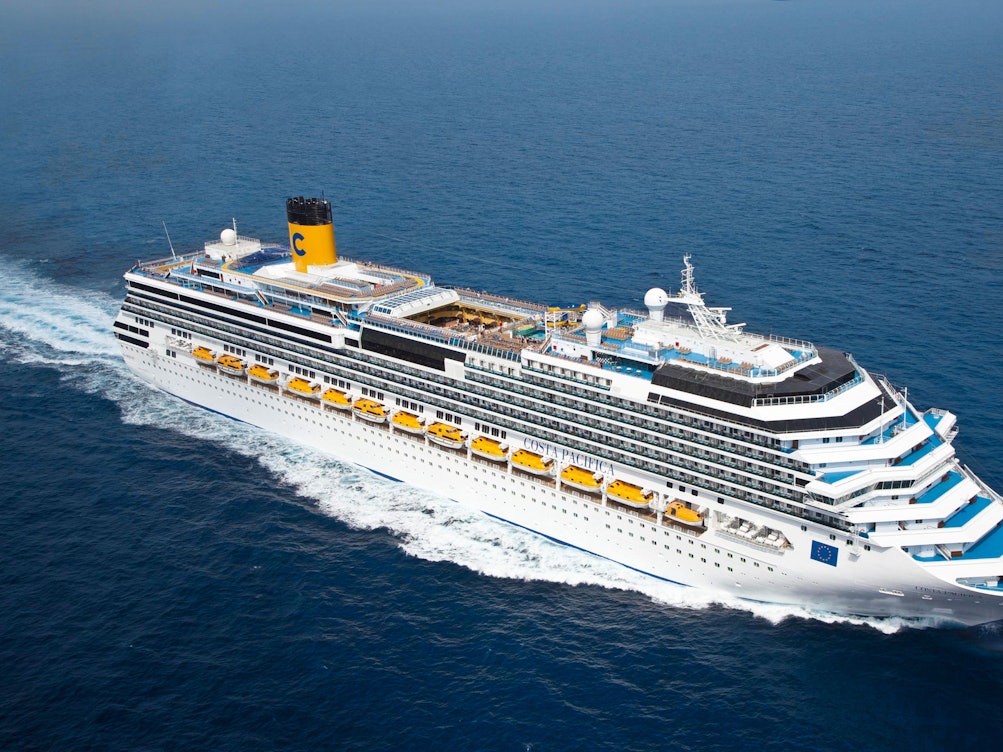 Am 30. April 2014 kam die „Costa Pacifica“ für den Sommer nach Kiel.