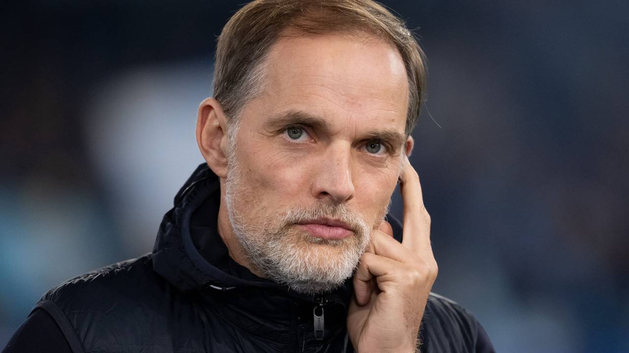 Thomas Tuchel bei einem TV-Interview.