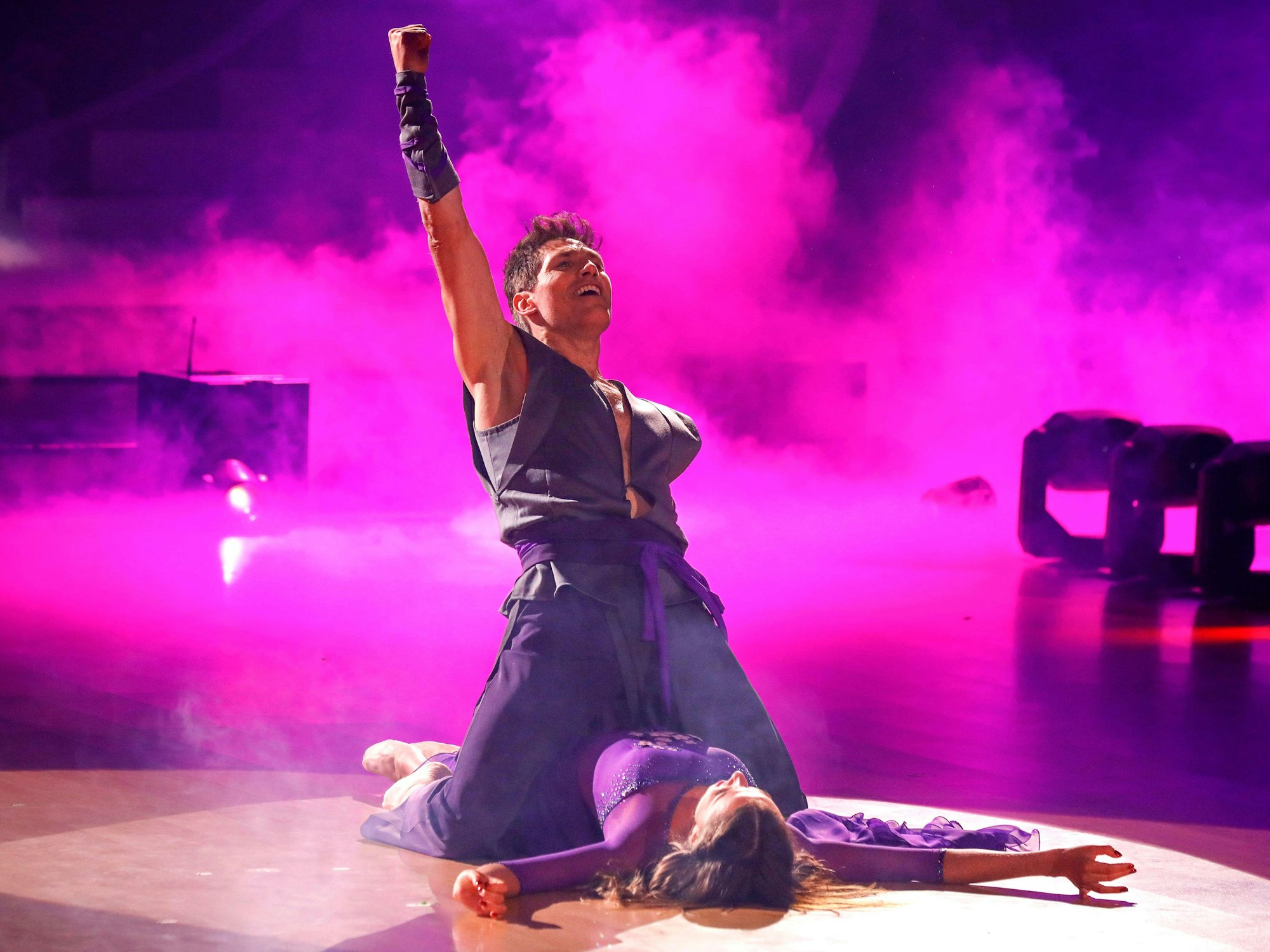 Patricija Ionel und Christian Polanc in der RTL-Tanzshow Let s Dance - Die große Profi-Challenge im MMC Coloneum.
