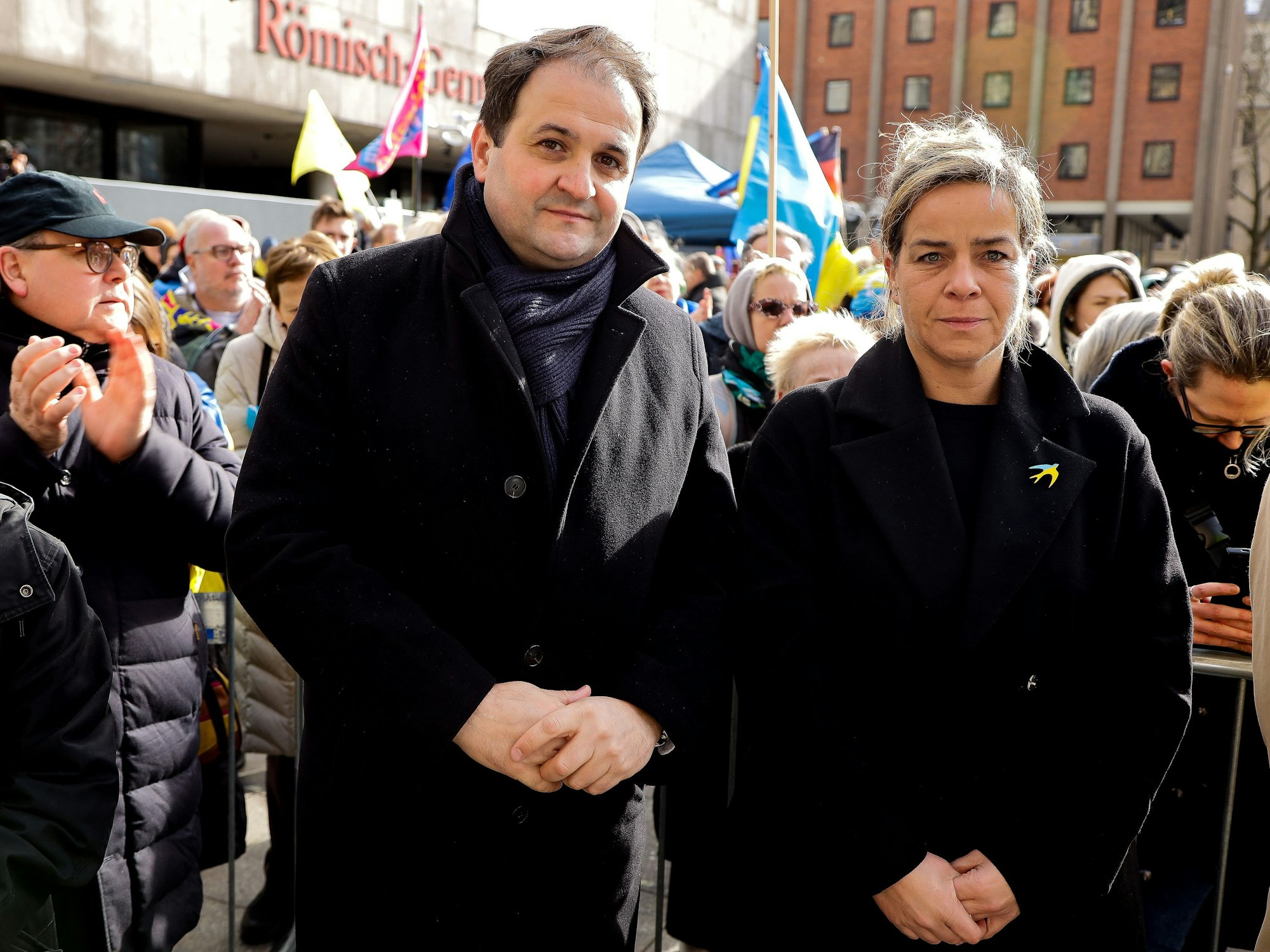 Nathanael Liminski und Mona Neubaur.