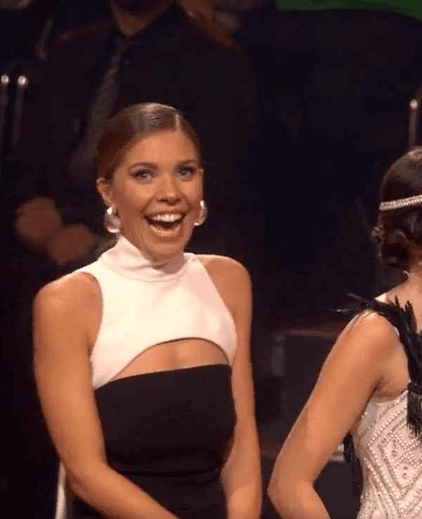 Vicoria Swarovski, Maria Clara Groppler und Daniel Hartwich bei „Let's Dance“.