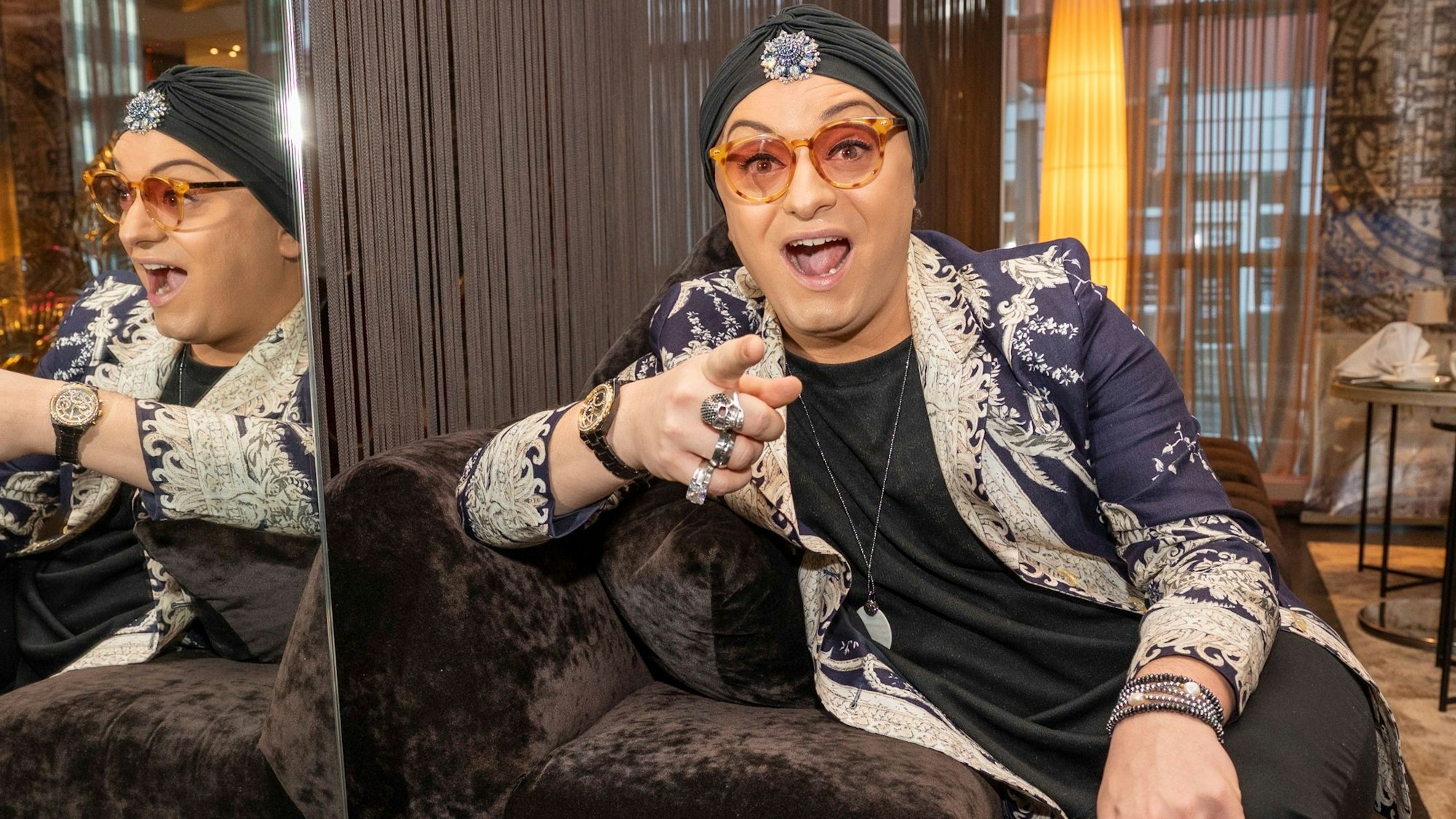 Julian F. M. Stoeckel im Savoy Hotel am 26. Januar 2024