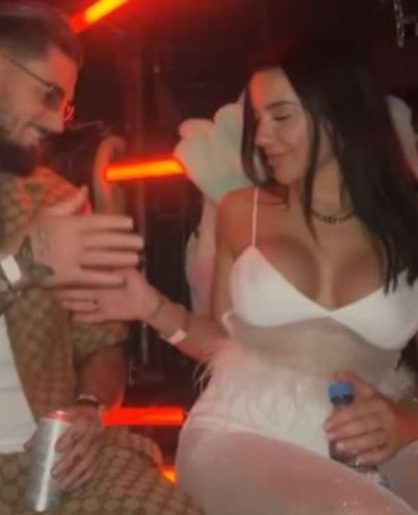 Mike Heiter und Leyla Lahouar in einem Instagram-Video vom 25. Februar 2024