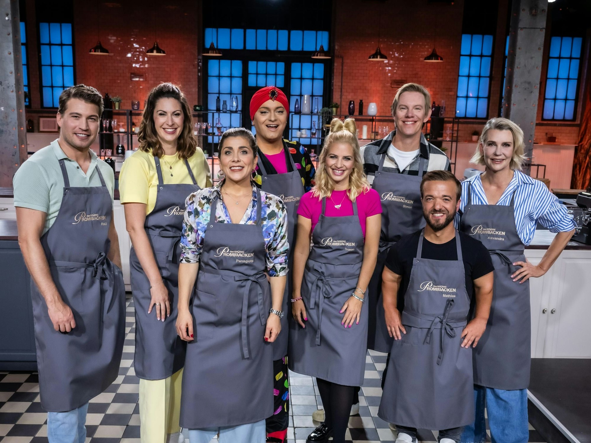 (v.l.n.r.) Raúl Richter; Madita van Hülsen; Panagiota Petridou; Julian F.M. Stoeckel; Susan Sideropoulos; Simon Gosejohann; Mathias Mester; Alexandra Rietz