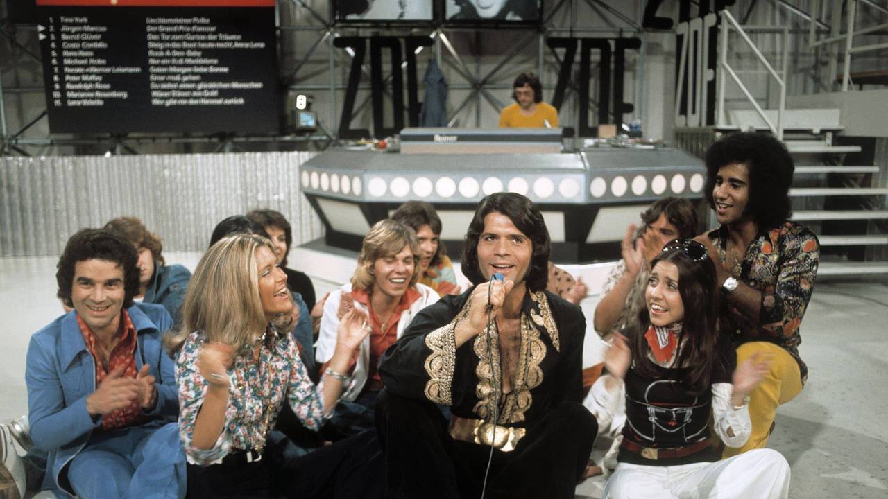 Interpreten der Hitparade im ZDF 1974