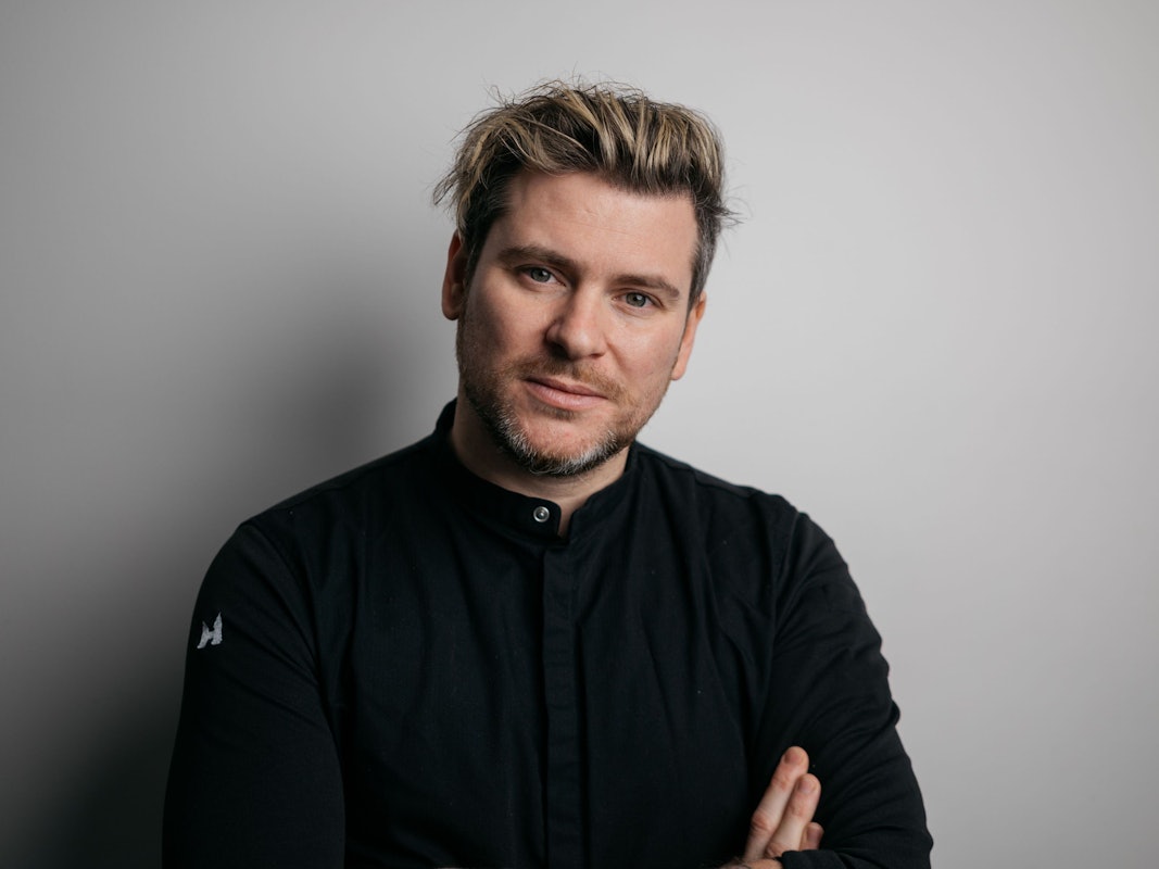 Koch Daniel Gottschlich im Portrait.