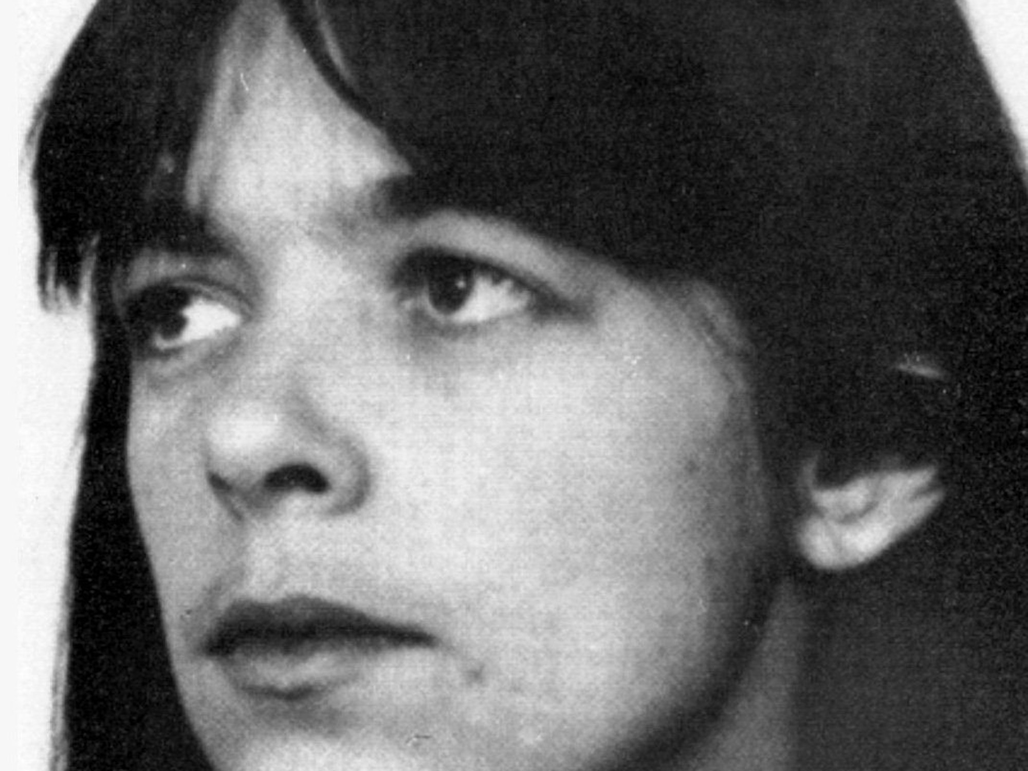 Daniela Klette auf einem Fahndungsfoto.