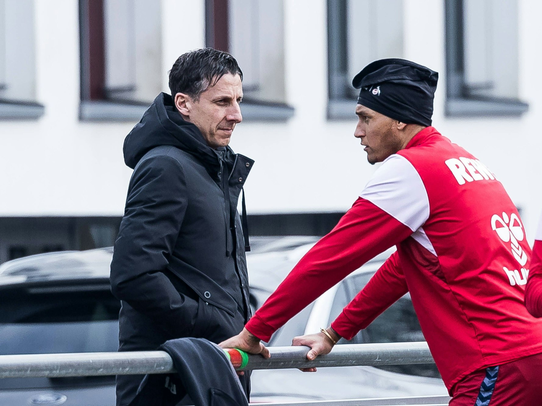 Davie Selke im Gespräch mit Christian Keller.