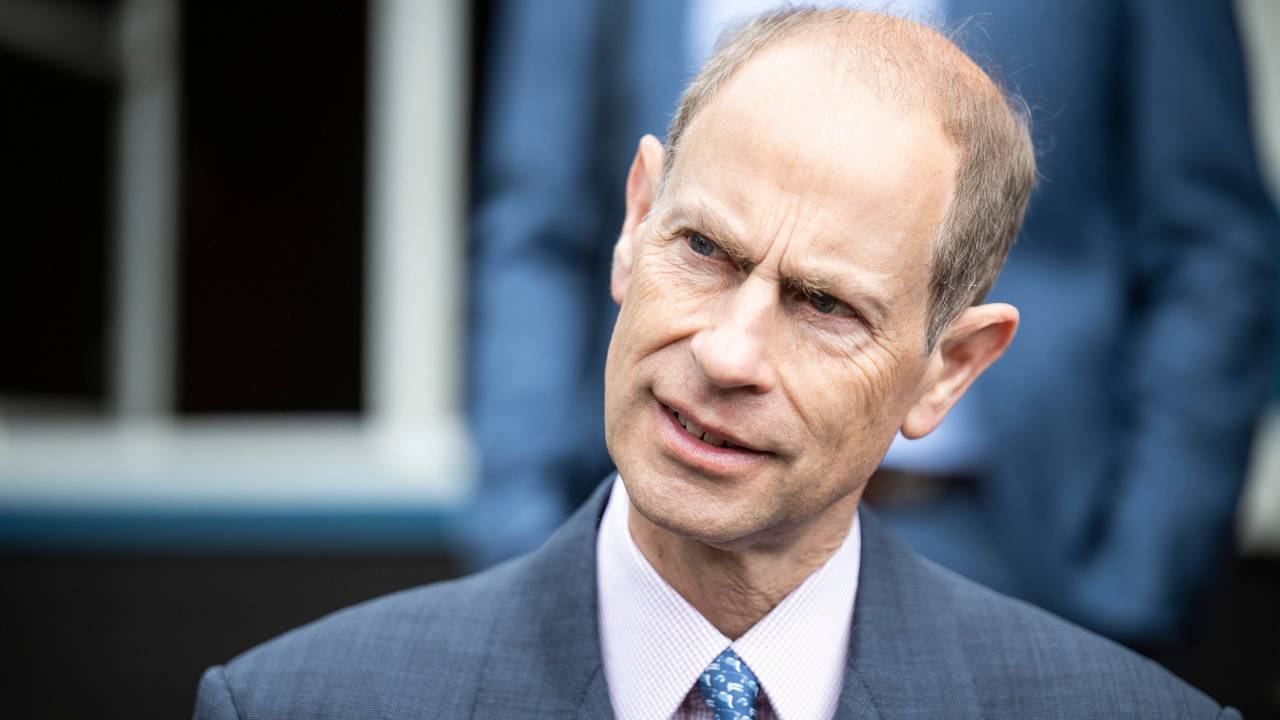 Prinz Edward, Herzog von Edinburgh, im Mai 2023 bei einem Besuch in Brandenburg. Der Prinz hatte damals sichtbar abgenommen. Das hatte Sorge um den 59-Jährigen ausgelöst.