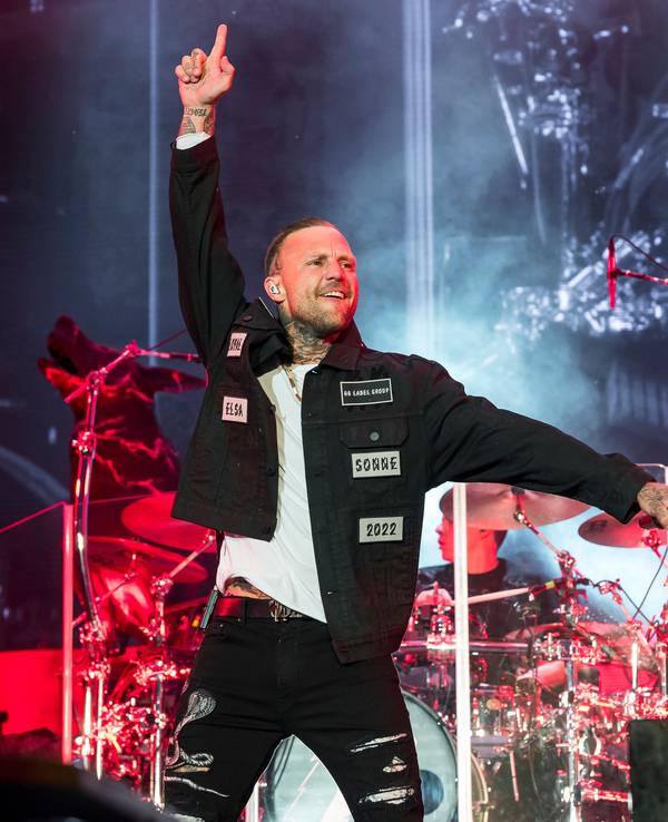 Kontra K während seines Auftritts bei Rock im Park.