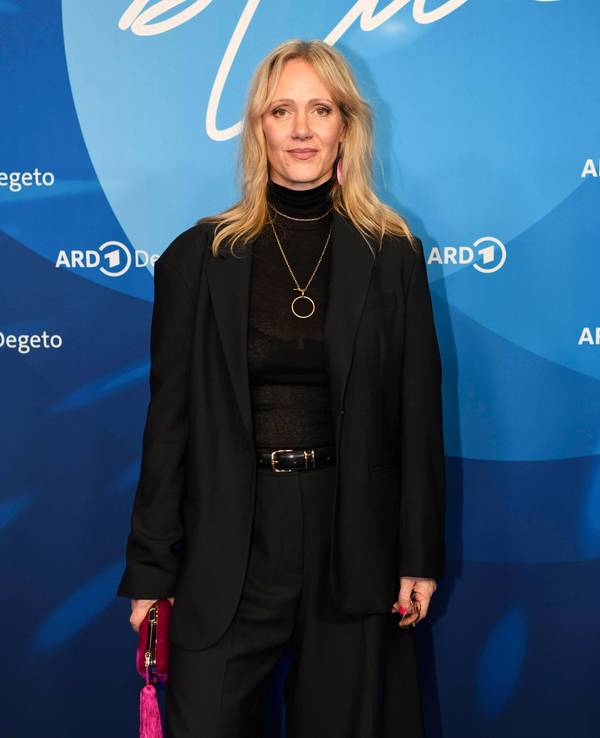 Anna Schudt bei der ARD Blue Hour 2024 im Rahmen der Berlinale