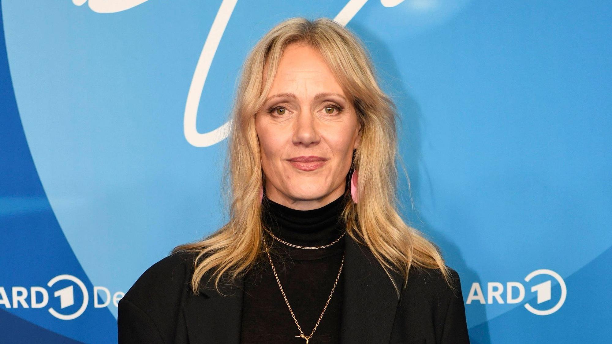 Anna Schudt bei der ARD Blue Hour 2024 im Rahmen der Berlinale