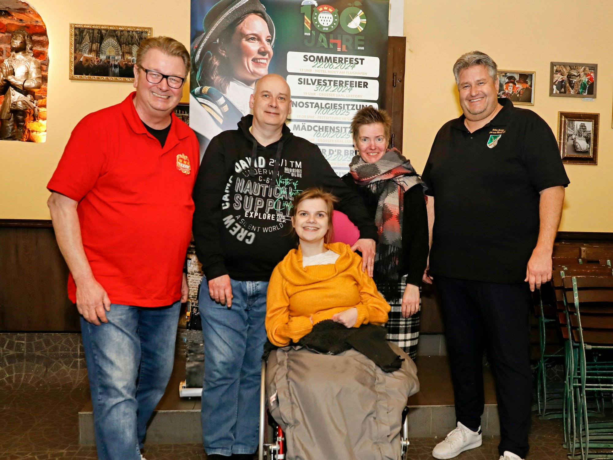 Laura Sturm beim Reiterkorps Jan von Werth.