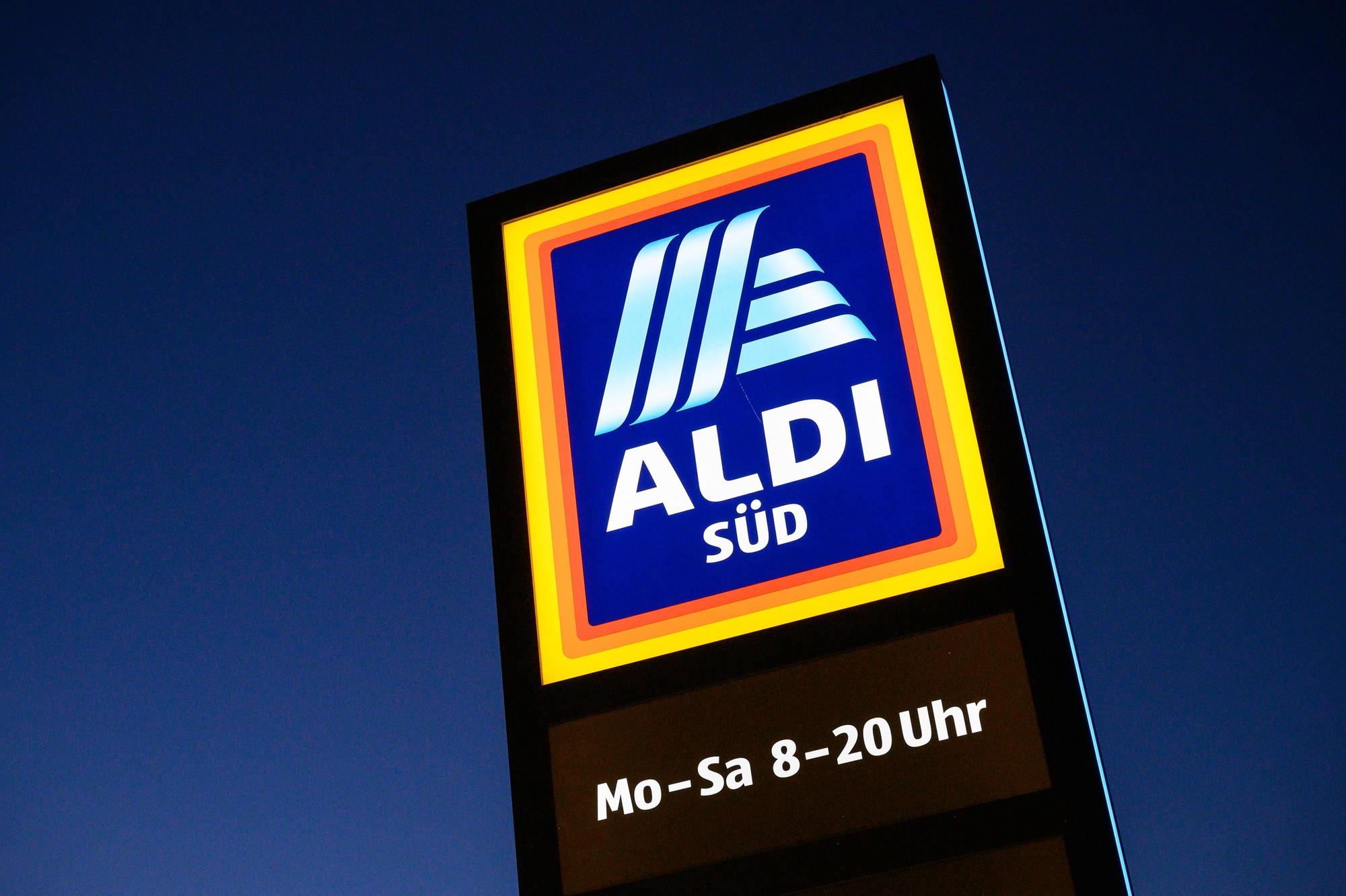 Das Logo von Aldi Süd.