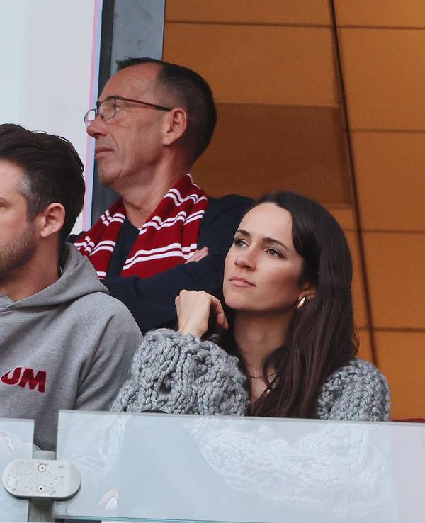 Mark Uth und sein Frau Franziska.