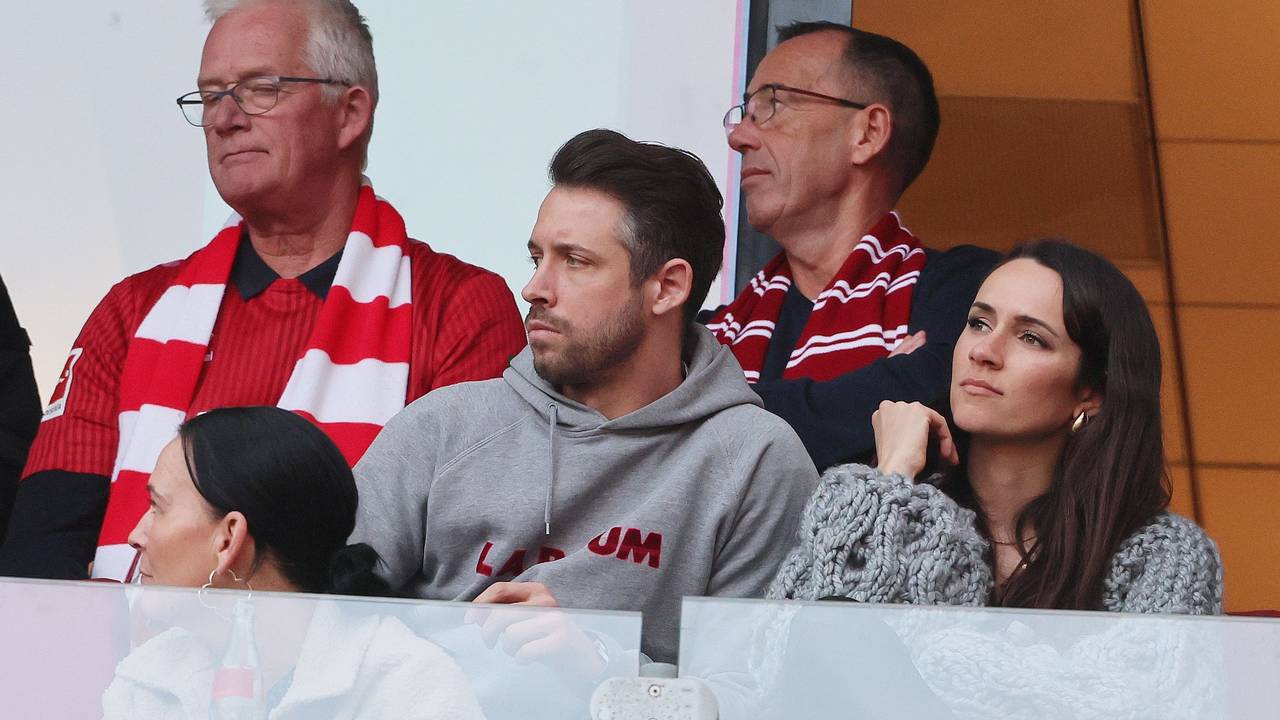 Mark Uth und sein Frau Franziska.