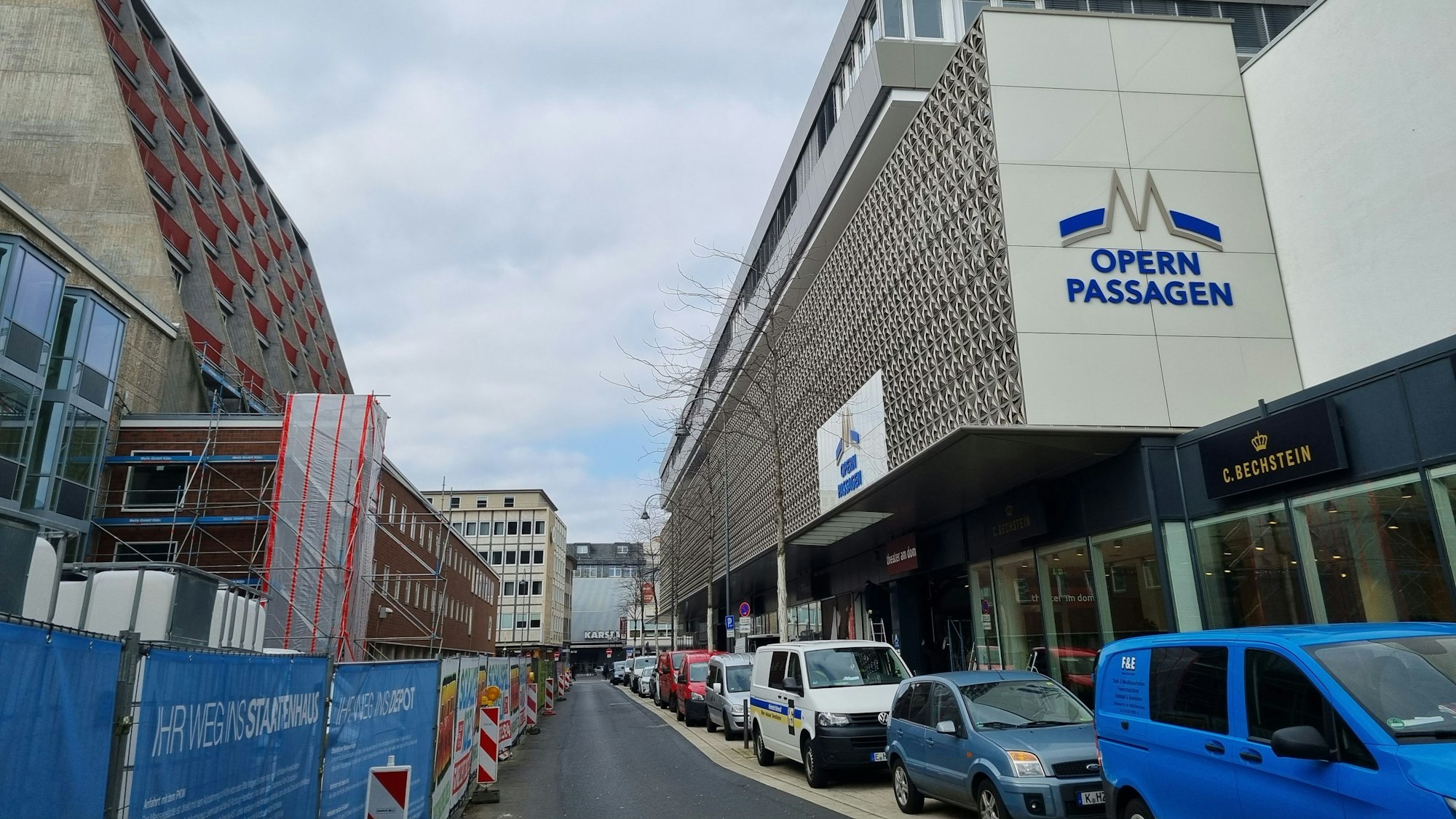 Blick in die Glockengasse